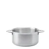 DE BUYER Faitout inox Sans revêtement Sans couvercle Ø 24 cm 12,6 cm 5 L Alchimy