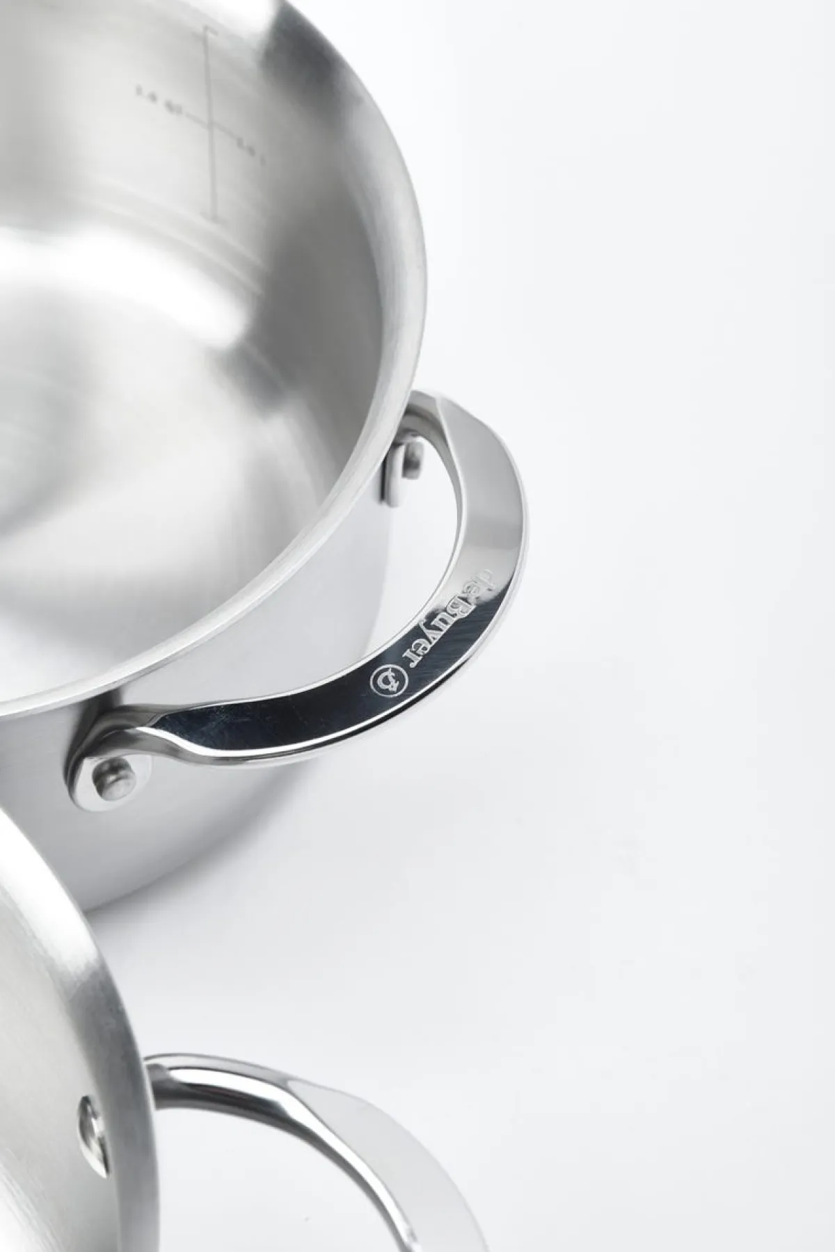 DE BUYER Faitout inox Sans revêtement Sans couvercle Ø 16 cm 8,7 cm 1,5 L Alchimy