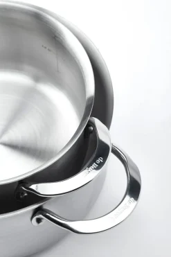 DE BUYER Faitout inox Sans revêtement Sans couvercle Ø 16 cm 8,7 cm 1,5 L Alchimy