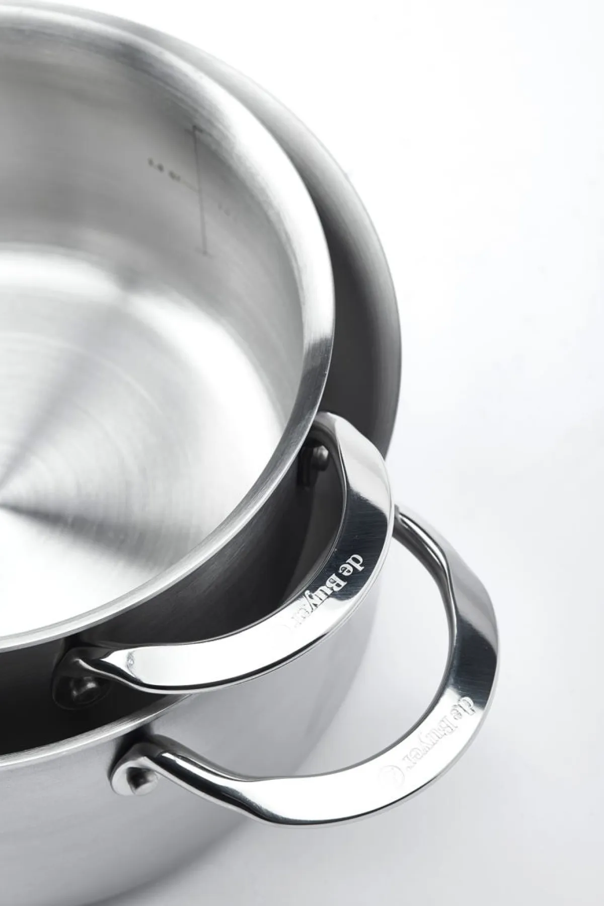DE BUYER Faitout inox Sans revêtement Sans couvercle Ø 16 cm 8,7 cm 1,5 L Alchimy