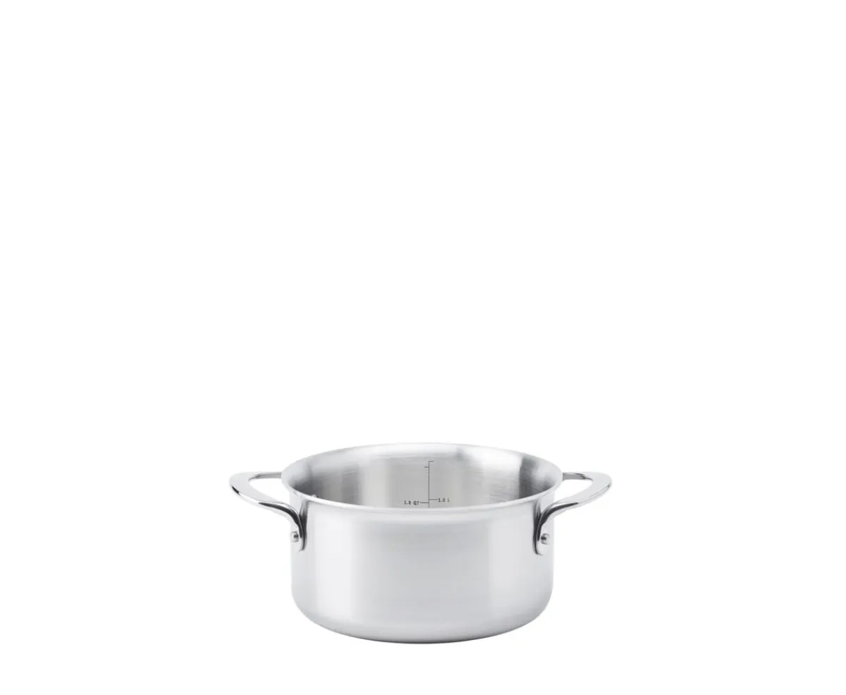 DE BUYER Faitout inox Sans revêtement Sans couvercle Ø 16 cm 8,7 cm 1,5 L Alchimy