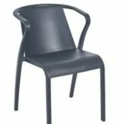 FLEXMOB Fauteuil de terrasse gris 76x52x56 cm Fado