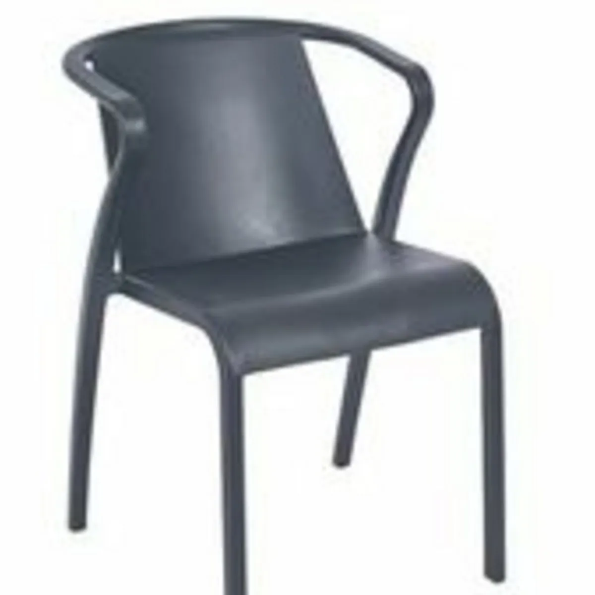 FLEXMOB Fauteuil de terrasse gris 76x52x56 cm Fado