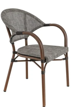 FLEXMOB Fauteuil de terrasse gris 85x57x63 cm Blois Sale