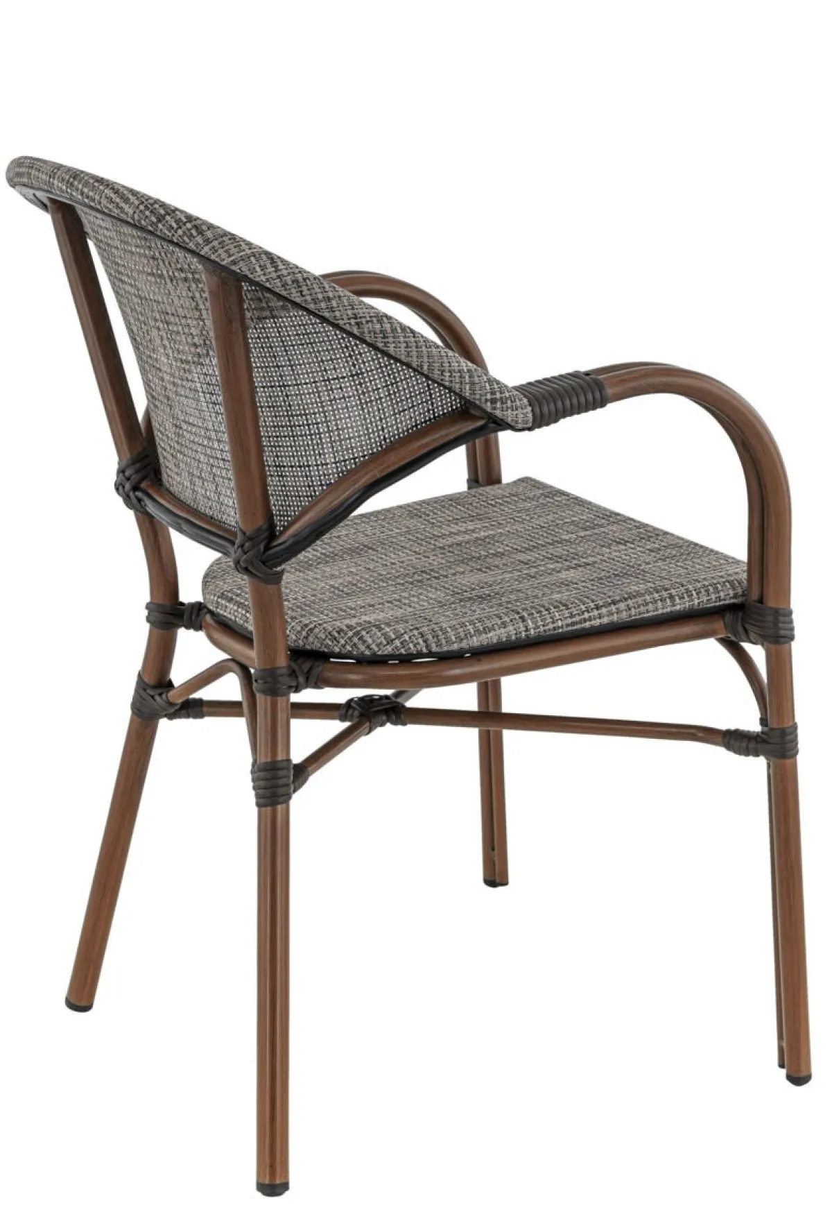 FLEXMOB Fauteuil de terrasse gris 85x57x63 cm Blois Sale