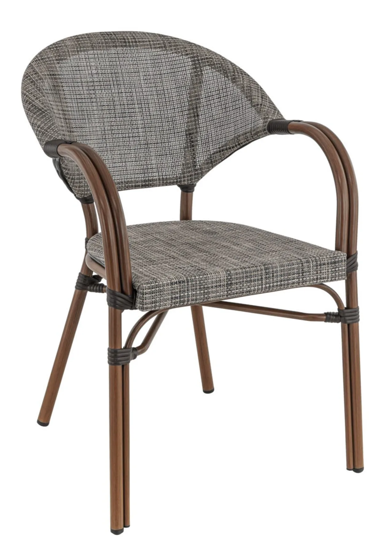 FLEXMOB Fauteuil de terrasse gris 85x57x63 cm Blois Sale
