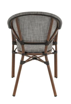 FLEXMOB Fauteuil de terrasse gris 85x57x63 cm Blois Sale