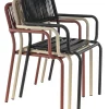 Fauteuil de terrasse taupe 83x57x58 cm Murcia - FLEXMOB Sale