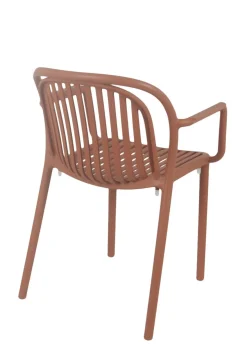 Fauteuil de terrasse terra 78x57x57 cm Jeddah - FLEXMOB Discount