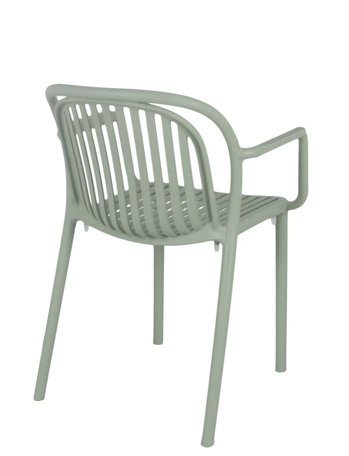 FLEXMOB Fauteuil de terrasse vert sauge 78x57x57 cm Jeddah Hot
