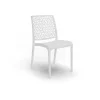 Aucune Fauteuil d'extérieur blanc Clearance