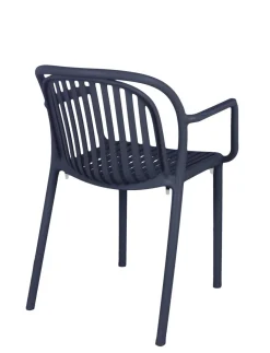 FLEXMOB Fauteuil d'extérieur bleu 78x57x57 cm Jeddah Hot
