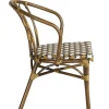 FLEXMOB Fauteuil d'extérieur brun 77,5x56x59,5 cm Clichy Clearance