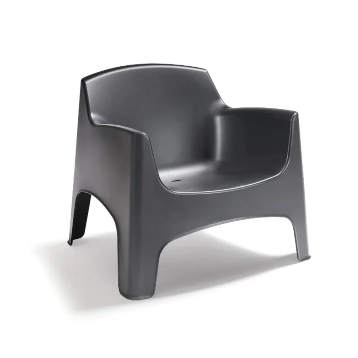 Fauteuil d'extérieur gris graphite - Aucune Best