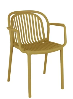 FLEXMOB Fauteuil d'extérieur jaune 78x57x57 cm Jeddah Clearance