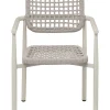 FLEXMOB Fauteuil d'extérieur sable 83x56x59,5 cm Syracuse