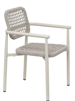 FLEXMOB Fauteuil d'extérieur sable 83x56x59,5 cm Syracuse