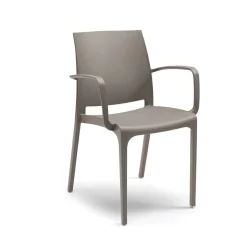 Fauteuil d'extérieur taupe - Aucune Sale
