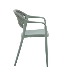 Fauteuil d'extérieur vert 79x56x54 cm Rotterdam - FLEXMOB Outlet