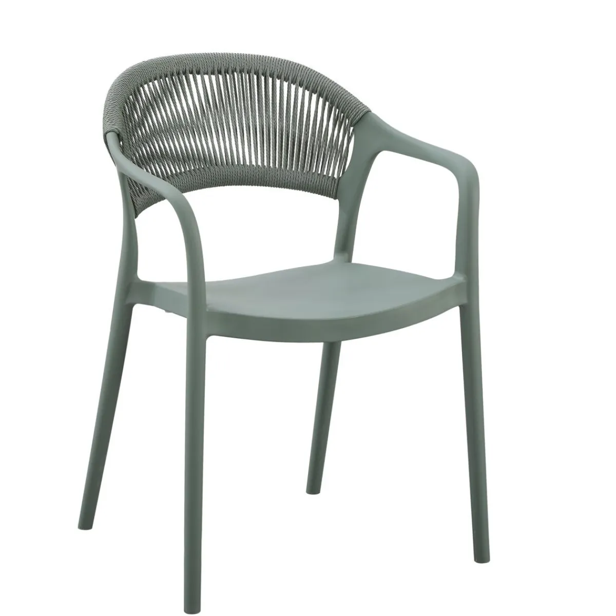 Fauteuil d'extérieur vert 79x56x54 cm Rotterdam - FLEXMOB Outlet