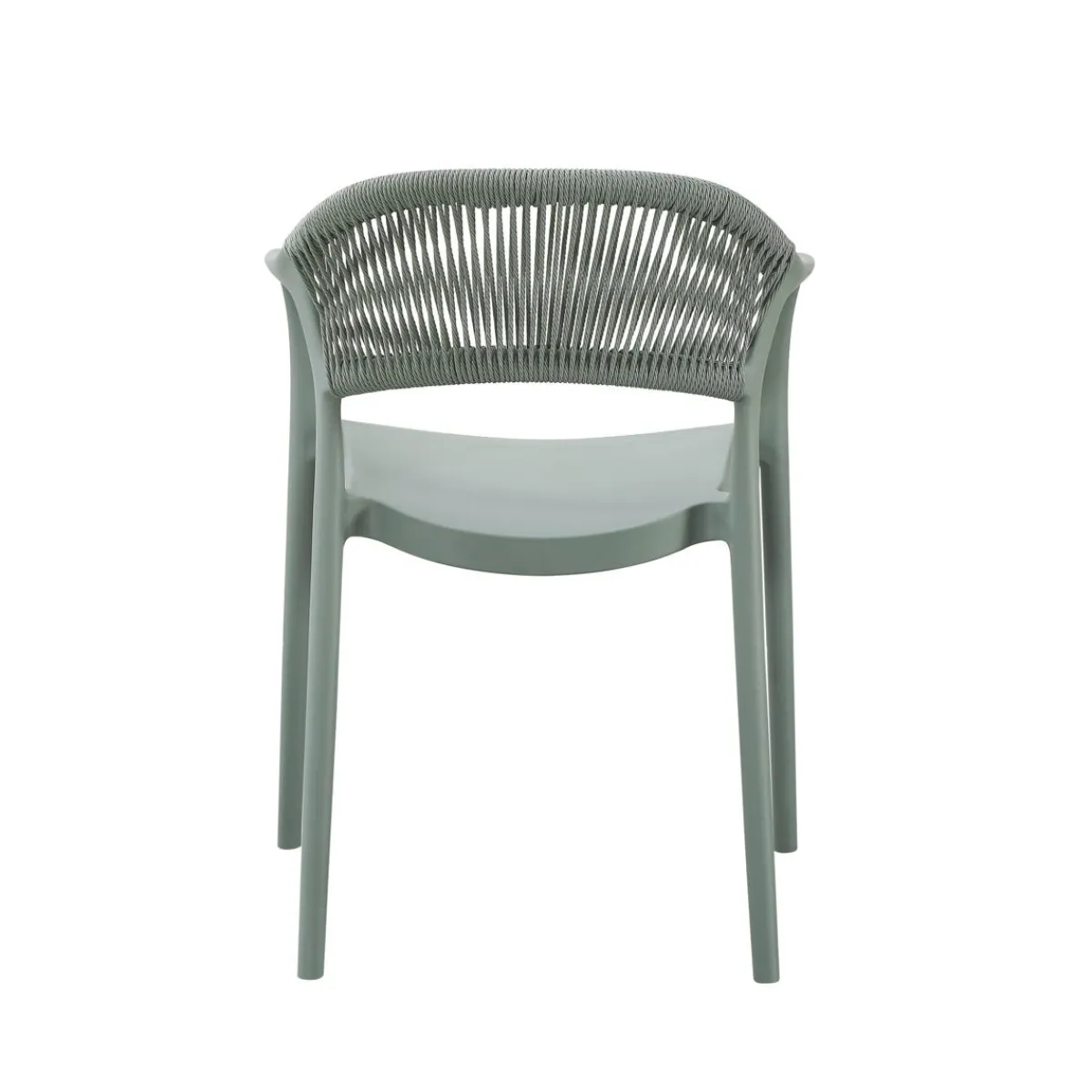 Fauteuil d'extérieur vert 79x56x54 cm Rotterdam - FLEXMOB Outlet