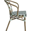 FLEXMOB Fauteuil d'extérieur vert 77,5x56x59,5 cm Clichy Discount