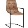 Fauteuil d'intérieur cognac 91x51x62 cm Condor - FLEXMOB Best