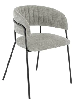 FLEXMOB Fauteuil d'intérieur gris 76x57x50 cm Rene Online