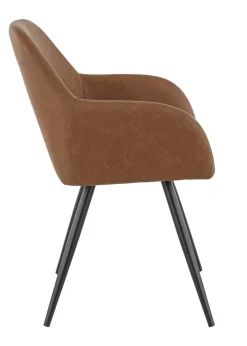Fauteuil d'intérieur marron 87x57x59 cm Olaf - FLEXMOB