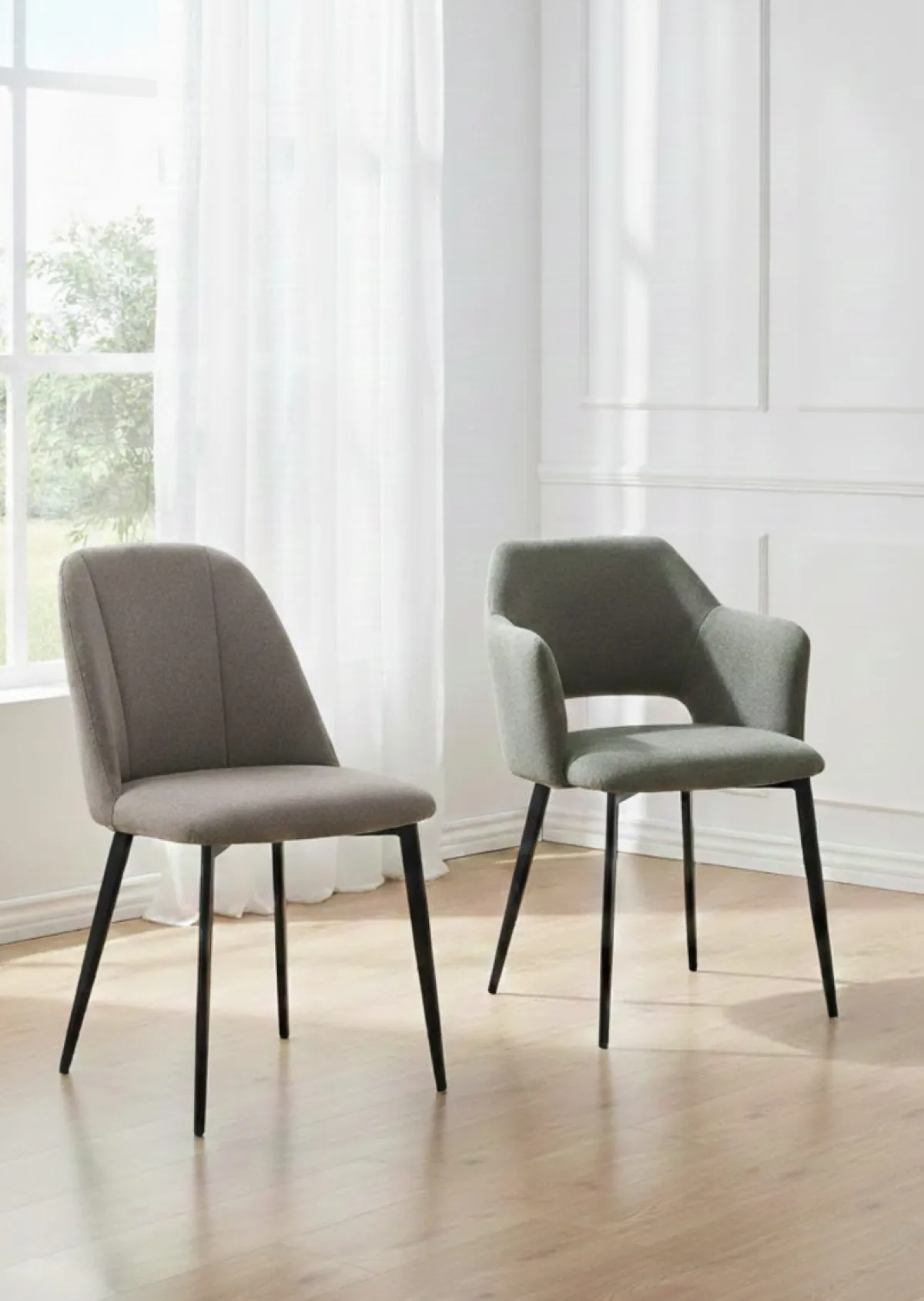 Fauteuil gris anthracite 80,2x55x57,2 cm Francis - FLEXMOB Online