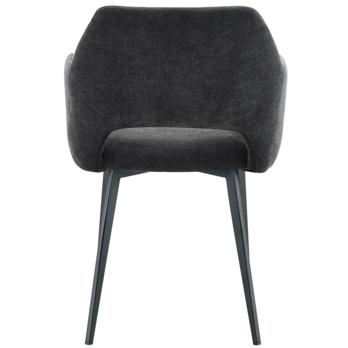 Fauteuil gris anthracite 80,2x55x57,2 cm Francis - FLEXMOB Online
