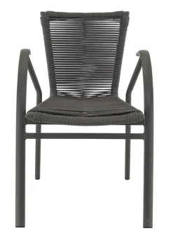 Fauteuil gris anthracite 78x54x55 cm Saint_raphael - FLEXMOB Outlet