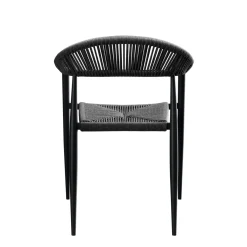 Fauteuil gris anthracite 77x57x58 cm Amsterdam - FLEXMOB Sale