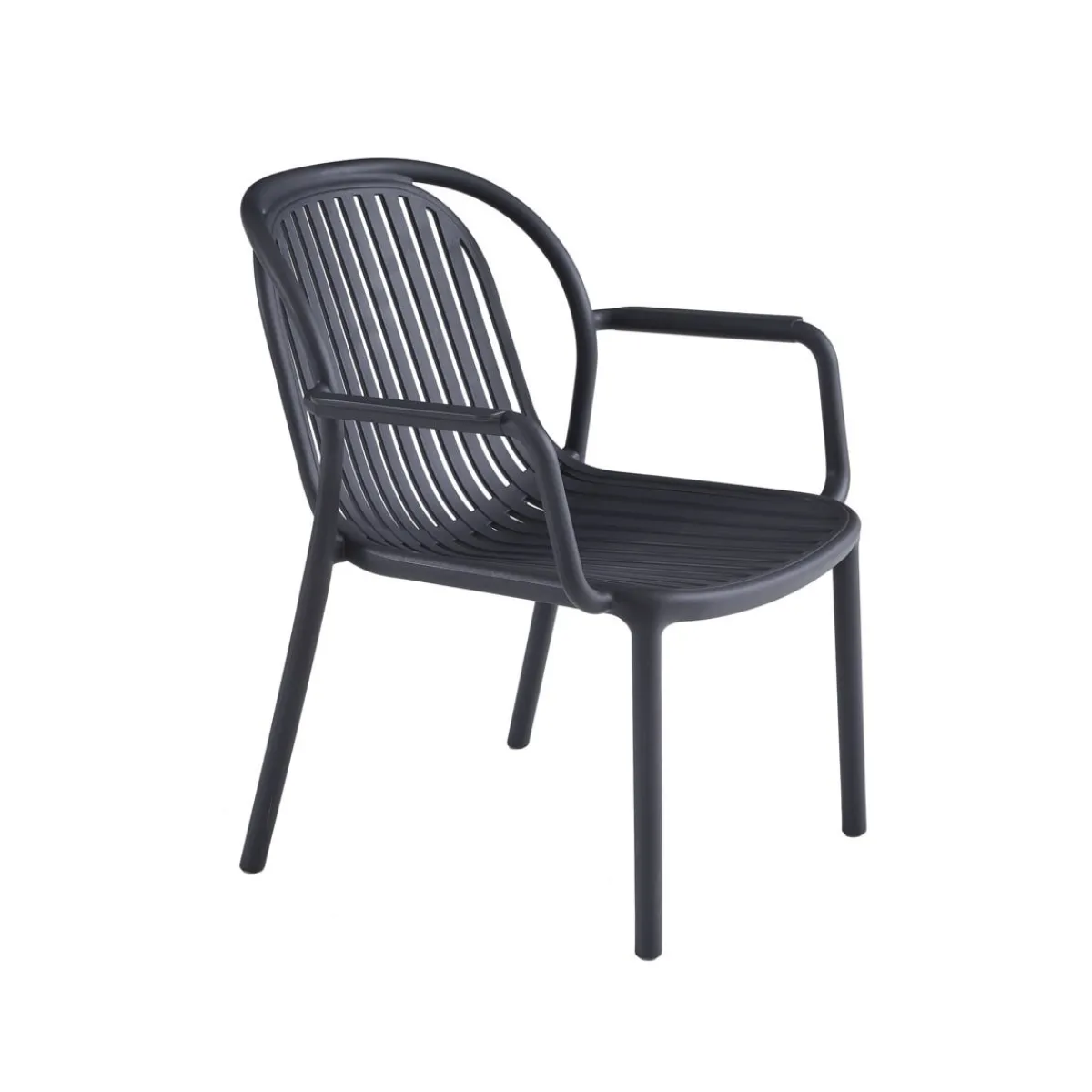 FLEXMOB Fauteuil gris anthracite 76x65x66 cm Doha Hot