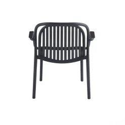 FLEXMOB Fauteuil gris anthracite 76x65x66 cm Doha Hot