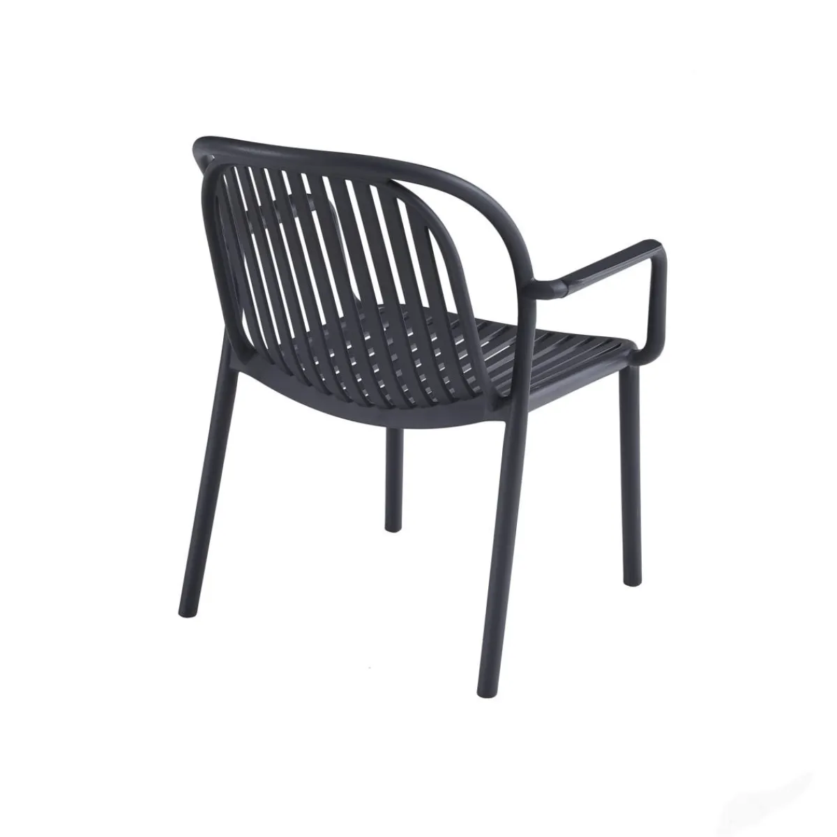 FLEXMOB Fauteuil gris anthracite 76x65x66 cm Doha Hot