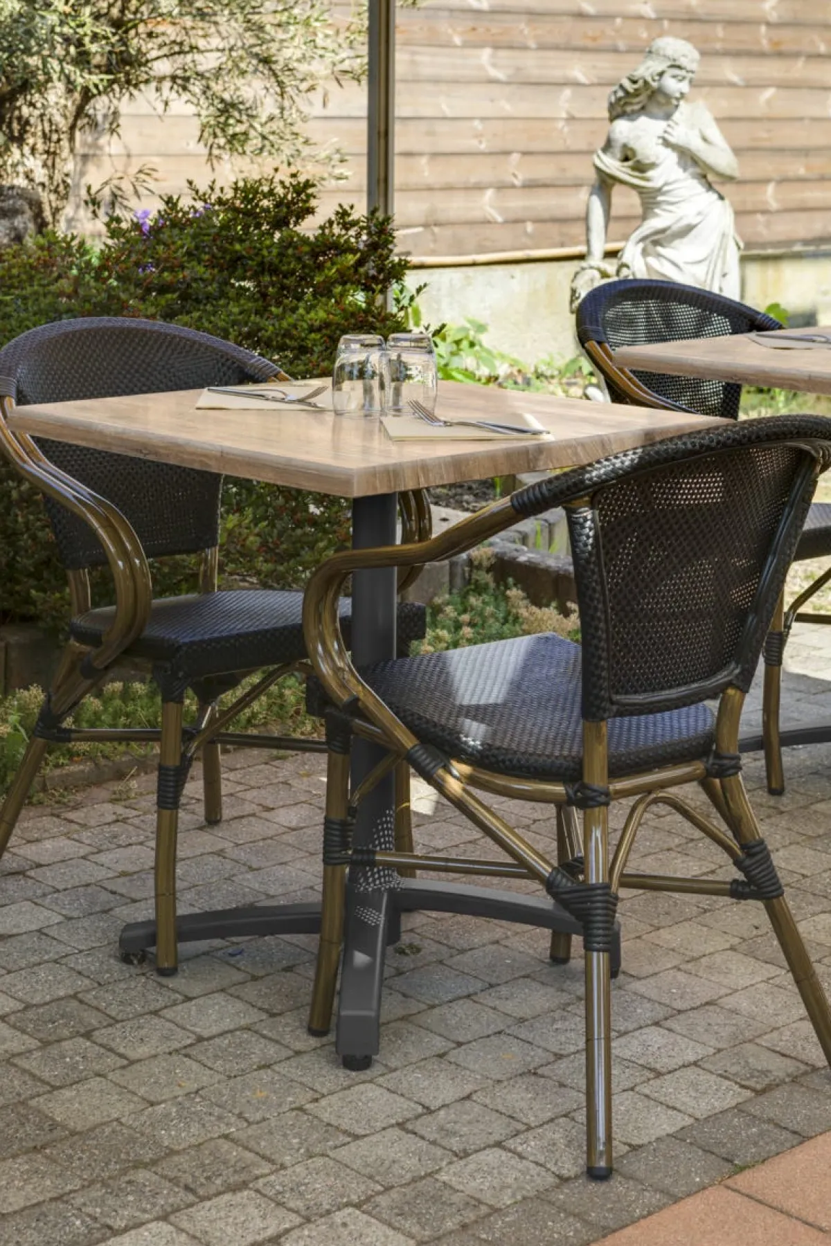 Fauteuil noir 84x56x59 cm Montmartre - FLEXMOB New