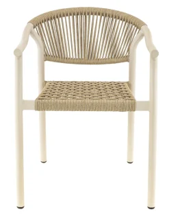 Fauteuil sable 76x57x61 cm Denia - FLEXMOB Best