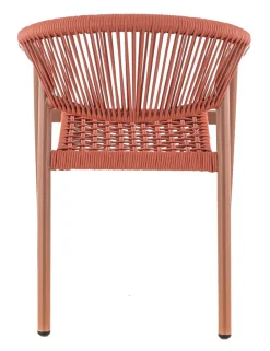 Fauteuil terracotta 76x57x61 cm Denia - FLEXMOB Best