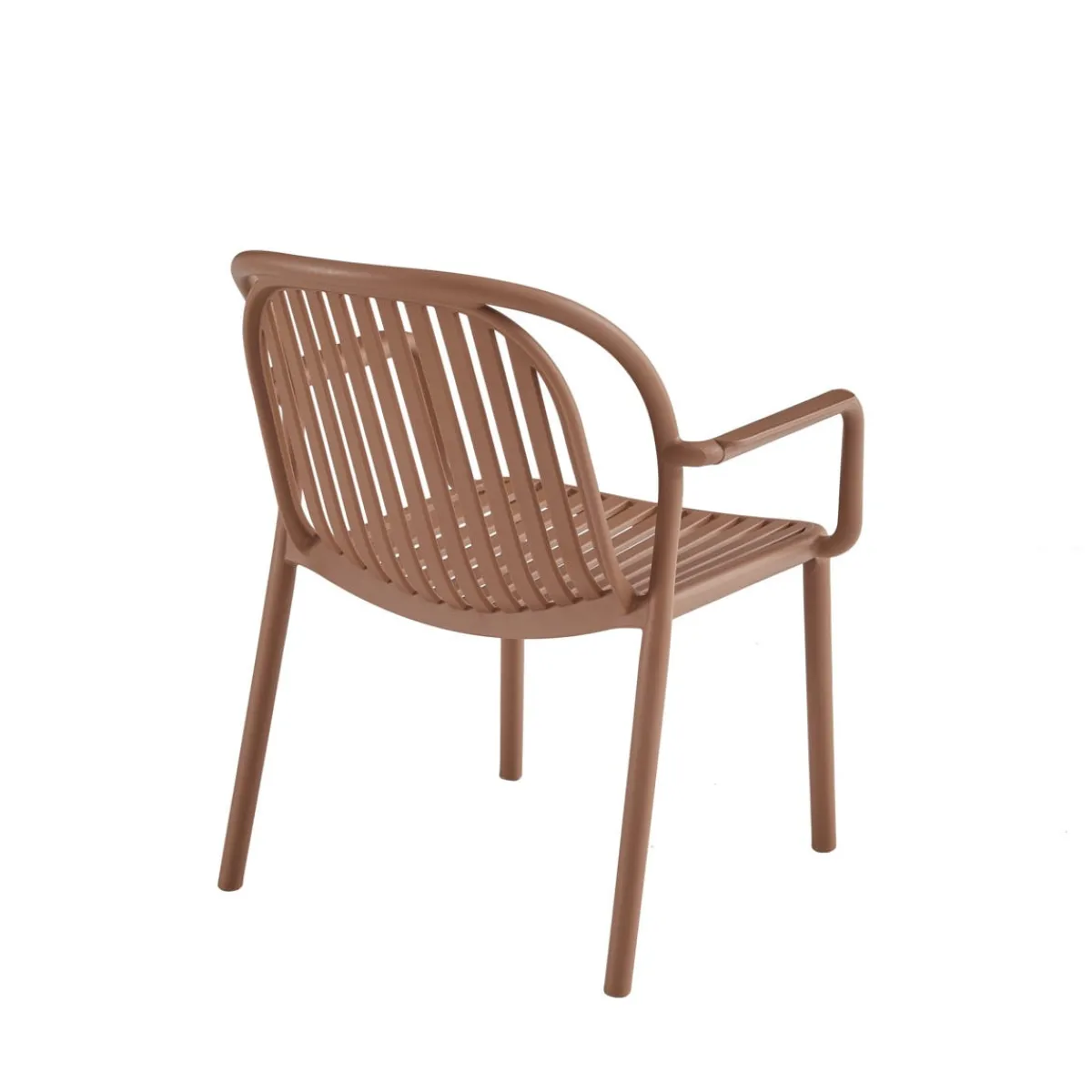 Fauteuil terracotta 76x65x66 cm Doha - FLEXMOB