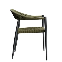 FLEXMOB Fauteuil vert olive 77x57x58 cm Amsterdam Outlet