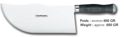 FISCHER Feuille de boucher inox noir 650 g 26 cm inox polypropylène (pp) Hot