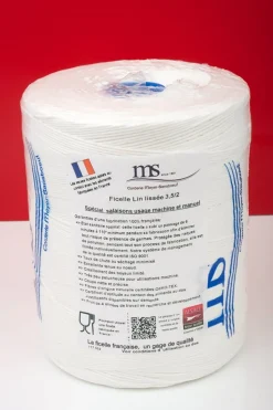 Ficelle alimentaire blanc lin - Aucune Hot