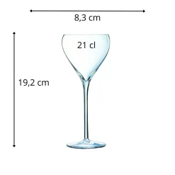 Flûte verre 21 cl Brio - ARCOROC Online