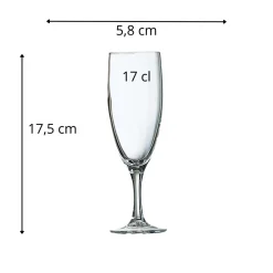 ARCOROC Flûte verre 17 cl Elegance Best