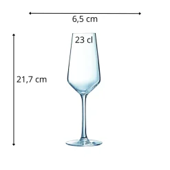 Flûte verre 23 cl V.juliette - ARCOROC Outlet