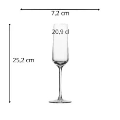 ZWIESEL GLAS Flûte verre cristallin 20,9 cl Belfesta Discount