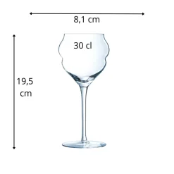 CHEF & SOMMELIER Flûte verre cristallin 30 cl Macaron Best