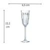 CRISTAL D'ARQUES Flûte verre cristallin 17 cl Rendez Vous Best