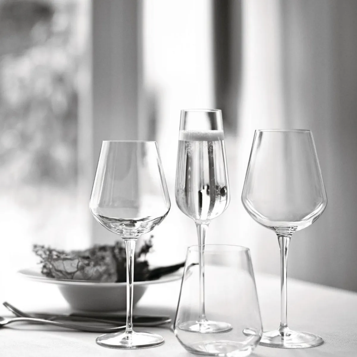 Flûte verre cristallin 28 cl Uno - BORMIOLI ROCCO